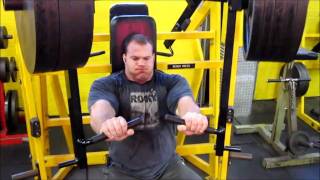 Derek Poundstone Trains Chest and Back [upl. by Pickard]