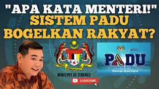 APA KATA MENTERI  PADU IBARAT quotBOGELKAN RAKYATquot SARAWAK ARAH TANGGUH DAFTAR PADU [upl. by Akins747]