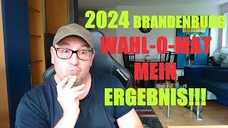 2024 Brandenburg Landtagswahl WahlOMat Ergebnis [upl. by Mora]