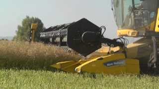 New Holland CX8080 beim Raps dreschenHD [upl. by Halford601]