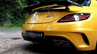 MercedesBenz SLS AMG Black Series Revving [upl. by Ttocs]