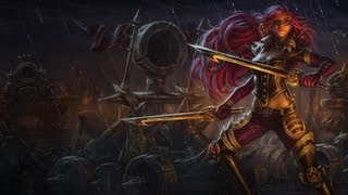 LOL  Skin Katarina Alto Mando  High Command Katarina [upl. by Nwahsuq85]