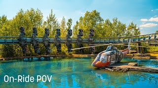 The Swarm at Thorpe Park  POV  Front Row  4K – 2023 [upl. by Anihsak]