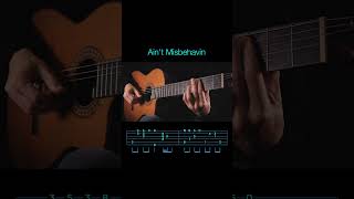 Aint Misbehavin aintmisbehavin fingerstyle jazz [upl. by Annairoc]