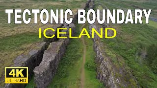 NorthAmerican Tectonic Plate Boundary Iceland 🌋 🇮🇸 Tectonic divergence causing all the earthquakes [upl. by Holden]