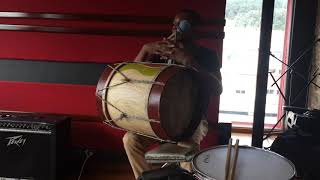 Taller de percusión del pacifico norte con el maestro Kaes Jackson quottamboritoquot en la tambora [upl. by Iniffit945]