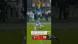 Jaxson Dart is insane shorts collegefootball [upl. by Anyrtak684]