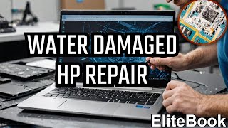 HP EliteBook 840 G5 No Power Water Damaged COMPUTRO6050A2945601MBA01 restore waterdamagerepair [upl. by Hauck]