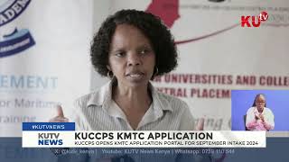 KUCCPS opens KMTC application portal for September intake 2024 [upl. by Ecirtnas]