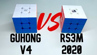 Guhong V4 vs RS3M 2020  Cube Comparison [upl. by Klemm]