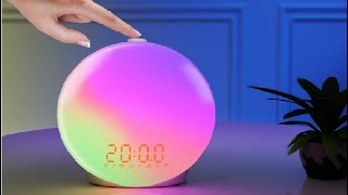 Zreal Sunrise Alarm Clock for Heavy Sleepers amp Kids Wake Up Light for Bedroom with Sunrise amp Sunset [upl. by Ydissahc]