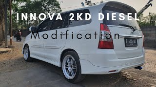 MODIF 2KD INNOVA DIESEL 2KD YUK MASIH SETENGAH JADI AJA UDA KENCENG [upl. by Elnar]