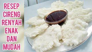 RESEP CIRENG RENYAHENAK DAN GAMPANG  ByUlis Kitchen [upl. by Nahum]