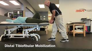 Distal Tibiofibular Joint Mobilization [upl. by Letnom]