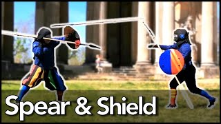 Spear amp Shield Fighting  Why the Overhand Grip is Superior [upl. by Sidnala579]