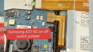 Samsung A32 5G on off switch problem [upl. by Nelav67]