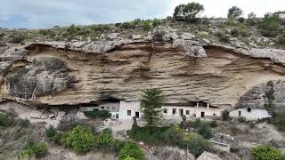 Casas de cuevas Cave houses Mula close to Murcia Spain [upl. by Atiluj]