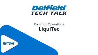 LiquiTec Common Operations [upl. by Koffman]