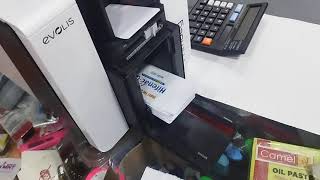 id card printing machine  pvc card printing machine [upl. by Aehc]