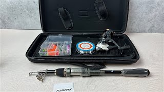 See Whats Inside  PLUSINNO Telescopic Fishing Pole Set [upl. by Oelc]