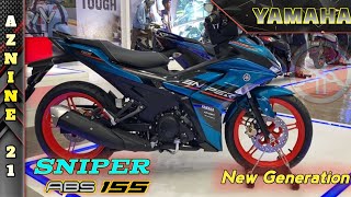 2024 New Yamaha Sniper155 Cyan Blue The Game Changer [upl. by Broeker836]