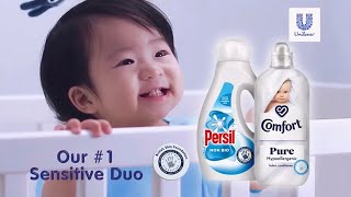 2024 Persil Non Bio Liquid amp Comfort Pure Sensitive Duo [upl. by Bondy]