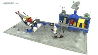 LEGO Classic Space 6970 Beta 1 Command Base review 1980 set [upl. by Ozzy]