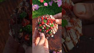 Icecream Sandwich youtubeshorts shorts viral trending sandwich icecream chocolate food yt [upl. by Annaierb979]