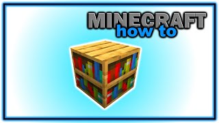 How to Craft and Use a Bookshelf in Minecraft  Easy Minecraft Tutorial [upl. by Nob]