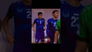 Abduqodir Xusanov vs Shimoliy Korea uzsport football shorts 20112024 [upl. by Britt]