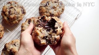 SUB quot뉴요커들이 열광하는 마약쿠키quot 레시피 Levain Bakery Chocolate Chip Cookie Recipe  데라세르나 [upl. by Nojad143]