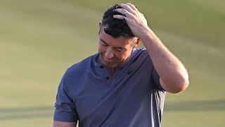 Rory McIlroy embarrassed before falling nine shots behind World No229 in Abu Dhabi [upl. by Trevar]