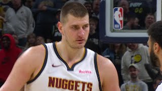 Nikola Jokić Shows No Emotion After Dagger 3 vs Pacers [upl. by Hospers363]