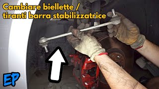 Cambiare Biellette  Tiranti Barra Stabilizzatrice  Alfa Giulietta  Tutorial [upl. by Uttica871]