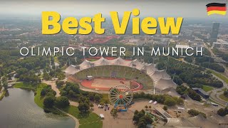 The highest viewpoint in Munich  Olympic Tower Olympiaturm  Travel Cubed 4K [upl. by Edlin126]