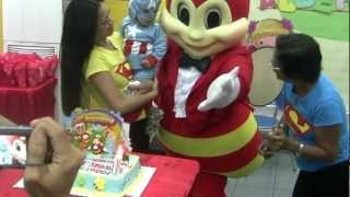 Jollibee Dance Number  aLBeRt sAmuELs 1st bDay Party [upl. by Juline284]