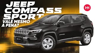 Novo Jeep Compass Sport 2022 🚀Avaliação Completa🚀 Líder no Segmento SUV Médio Versão de Entrada [upl. by Solenne]