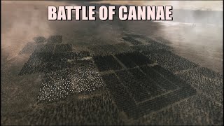 BATTLE OF CANNAE l 216 BC Rome vs Carthage l One of Hannibals Greatest Victories l Cinematic [upl. by Rosalia]