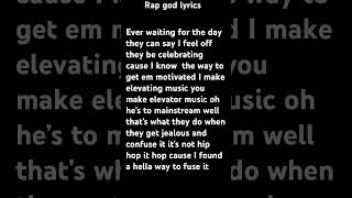 Rap god lyrics [upl. by Assyral941]