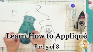 Learn How to Appliqué with Shabby Fabrics  Part 5 PreAssembling your Appliqué Shapes [upl. by Verile567]