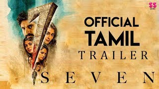 7 Seven  Tamil Trailer  Rahman Havish Regina Tridha  Nizar Shafi  Chaitan Bharadwaj [upl. by Mharg321]