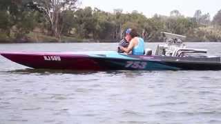 Blown 468 BBC Kachina Jet Boat [upl. by Elery530]