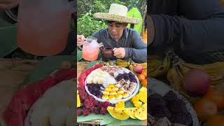 Fruits amp kakanin mukbang [upl. by Caniff]