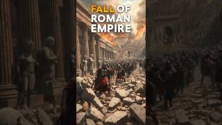 The Fall of Rome and Germanic Invasions — An Empire Crumbles shorts history facts romanempire [upl. by Linda]