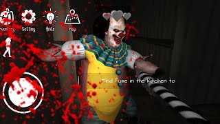 Horror Clown 🤡 Scary Escape New Update 2024 games gaming androidgame [upl. by Mikah]