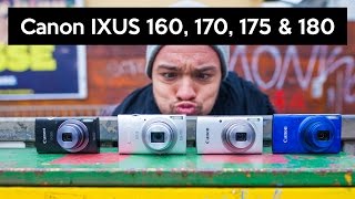 Canon IXUS 160 170 175 vs 180  Die Einsteigerkameras oder doch lieber Smartphone [upl. by Nalym]