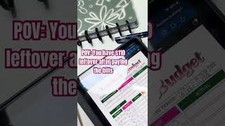 How will I make 110 work for two weeks budgeting budgetplanner moneymanagement [upl. by Sert]