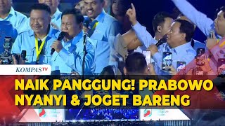 Presiden Prabowo Naik Panggung Nyanyi ‘O Ulate’ amp Joget saat Putri Ariani Bernyanyi [upl. by Bein]