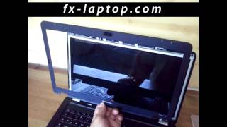 Screen replacement HP Compaq Presario CQ56 and HP G56 [upl. by Ardnasxela]