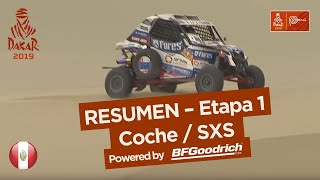 Resumen  CocheSxS  Etapa 1 Lima  Pisco  Dakar 2019 [upl. by Mahoney61]